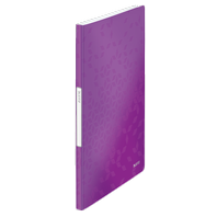 Katalogová kniha Leitz Wow purpurová