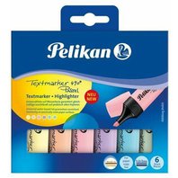 Pastelové zvýrazňovače Pelikan 6 barev