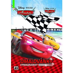OMALOVÁNKA A4 JM Disney Auta