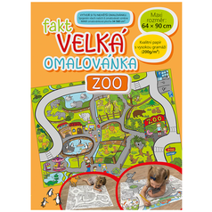 Fakt velká omalovánka 64x90cm  ZOO