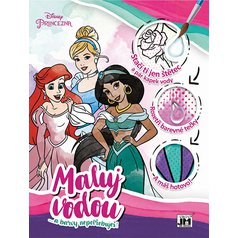 OMALOVÁNKA-Maluj vodou  Disney Princezna