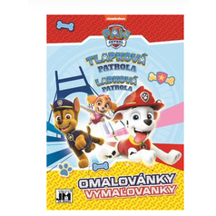 OMALOVÁNKA JM A5+ Tlapková patrola