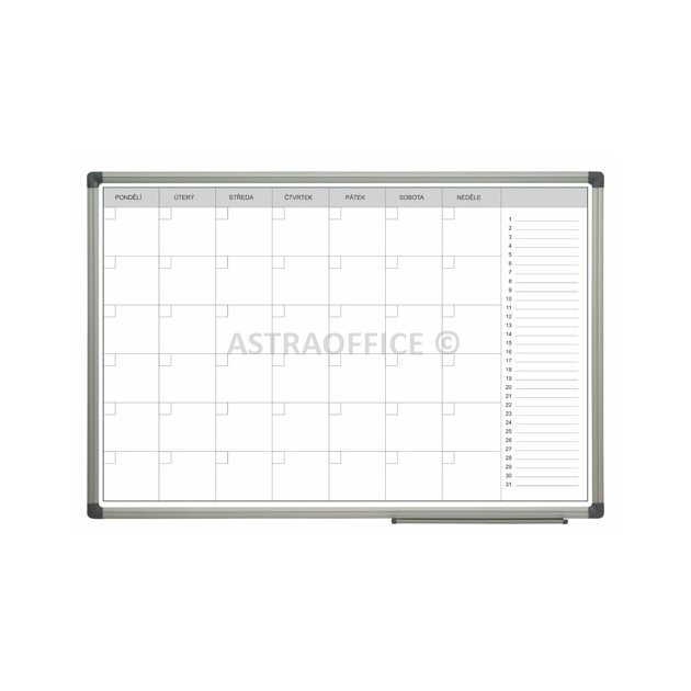 Měsíční plánovací tabule 60x90