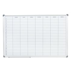 Týdenní plánovací tabule ARTA 90x60 cm