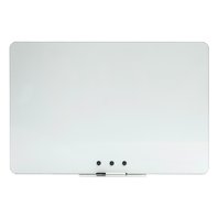 Bílá bezrámová magnetická tabule Qboard 117 x 87 cm