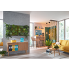 Magnetická tabule na zeď Leitz Cosy 800x600mm, klidná modrá
