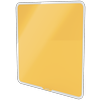 Magnetická tabule na zeď Leitz Cosy 450x450mm, teplá žlutá