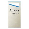Apacer USB flash disk, USB 3.0, 128GB, AH155, stříbrný, AP128GAH155U-1, USB A, s poutkem