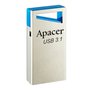 Apacer USB flash disk, USB 3.0, 128GB, AH155, stříbrný, AP128GAH155U-1, USB A, s poutkem