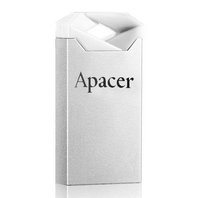 Apacer USB flash disk, USB 2.0, 32GB, AH111, stříbrný, AP32GAH111CR-1, USB A