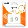 Apacer USB flash disk, USB 2.0, 32GB, AH111, stříbrný, AP32GAH111CR-1, USB A