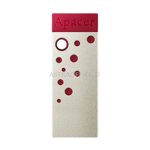 Apacer USB flash disk, USB USB 3.2 Gen1, 32GB, AH15J, magenta, AP32GAH15JR-1, USB A, dustproof,waterproof
