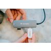 Verbatim USB flash disk, USB C, 128GB, Plectra, bílý, 30229, USB C