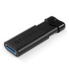 Verbatim USB flash disk, USB 3.0, 64GB, PinStripe, Store N Go, černý, 49318, USB A, s vysuvnym konektorem
