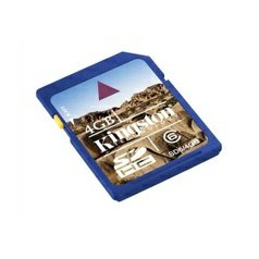 Secure Digital High Capacity Kingston 4 GB