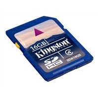 Secure Digital High Capacity Kingston 16 GB