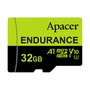 Apacer paměťová karta Endurance, 32GB, micro SDHC, AP32GEDM0D05-R, UHS-I U3 (Class 10), V30, A1