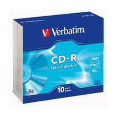 CD-R Verbatim DataLife Extra Protection 700 MB slim box 52x