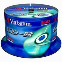 CD-R Verbatim DataLife Extra Protection 700 MB cake box 52x 50-pack