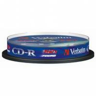 CD-R Verbatim DataLife Extra Protection 700 MB cake box 52x 10-pack