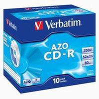 CD-R Verbatim DataLife Plus 700 MB jewel box 52x Crystal