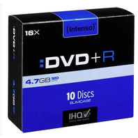 DVD+R Intenso 16x4,7GB Slim case