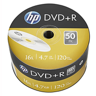 DVD+R HP 4.7 GB cake box 16x 50-pack