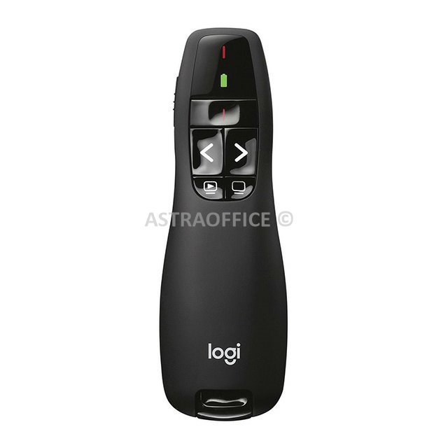 Prezentér R400, 2.4Ghz, černý, Logitech