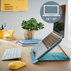 Nastavitelný stojan pod notebook Leitz COSY Ergo, klidná modrá