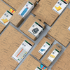 Zásuvkový box Leitz Click and Store COSY, 3 zásuvky, teplá žlutá