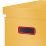 Čtvercová krabice Leitz Click and Store COSY, velikost L (A4), teplá žlutá