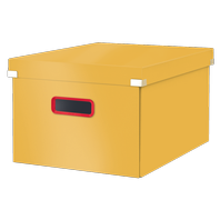 Univerzální krabice Leitz Click and Store COSY, velikost M (A4), teplá žlutá