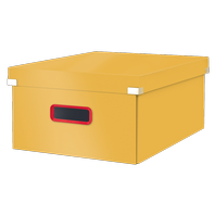 Univerzální krabice Leitz Click and Store COSY, velikost L (A3), teplá žlutá