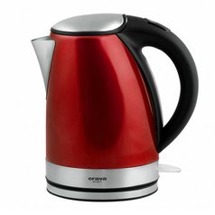 Nerezová varná konvice VK-3217 R, 2000W, červená, Orava