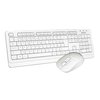A4Tech FG1012 Sada klávesnice bezdrátová CZ, bílá s bezdrátovou optickou myší, AA, klasická, 2.4 [Ghz]