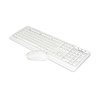 A4Tech FG1012 Sada klávesnice bezdrátová CZ, bílá s bezdrátovou optickou myší, AA, klasická, 2.4 [Ghz]