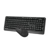 A4Tech FG1012 Sada klávesnice bezdrátová CZ, černá s bezdrátovou optickou myší, AA, klasická, 2.4 [Ghz]