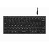 A4Tech FX51 Klávesnice drátová (USB) CZ, šedá
