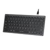 A4Tech FX51 Klávesnice drátová (USB) CZ, šedá