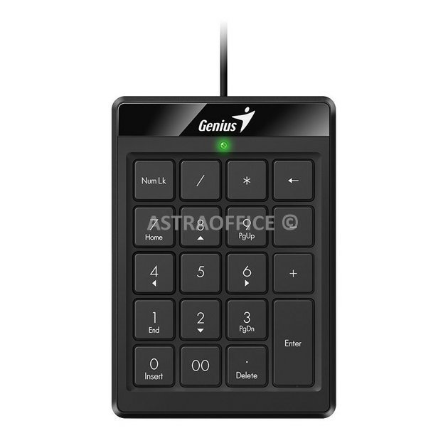 Genius NumPad 110 numerická klávesnice drátová (USB) černá