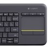 Logitech K400 Plus klávesnice bezdrátová CZ/SK, černá