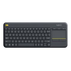 Logitech K400 Plus klávesnice bezdrátová US, černá