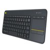 Logitech K400 Plus klávesnice bezdrátová US, černá