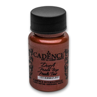 CADENCE metalická akrylová barva 50 ml červená