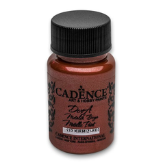 CADENCE metalická akrylová barva 50 ml červená