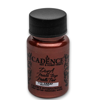 CADENCE metalická akrylová barva 50 ml vínová