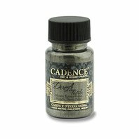 CADENCE-Metalická barva na textil, antracitová , 50 ml