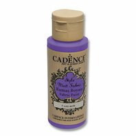 CADENCE-Klasická barva na textil, fialová , 59 ml
