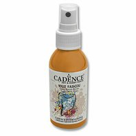 CADENCE-Textilní barva ve spreji, oranžová, 100ml na světlý textil