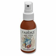 CADENCE-Textilní barva ve spreji, červená, 100ml na světlý textil